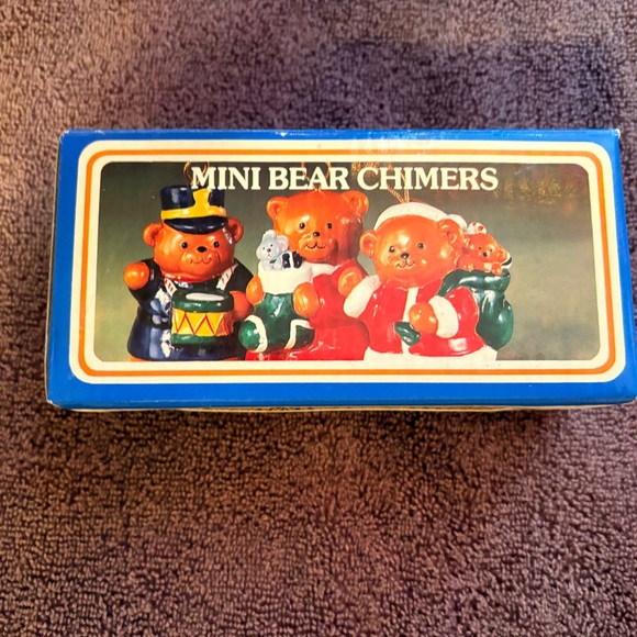 Other - Set of 3 mini bear chimers